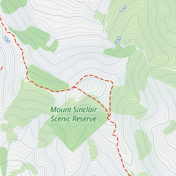 Map of Mount Sinclair