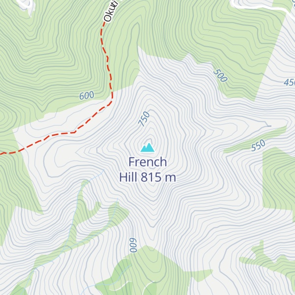 Map of French Hill