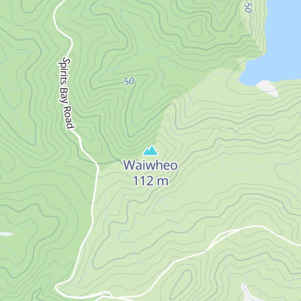 Map of Waiwheo
