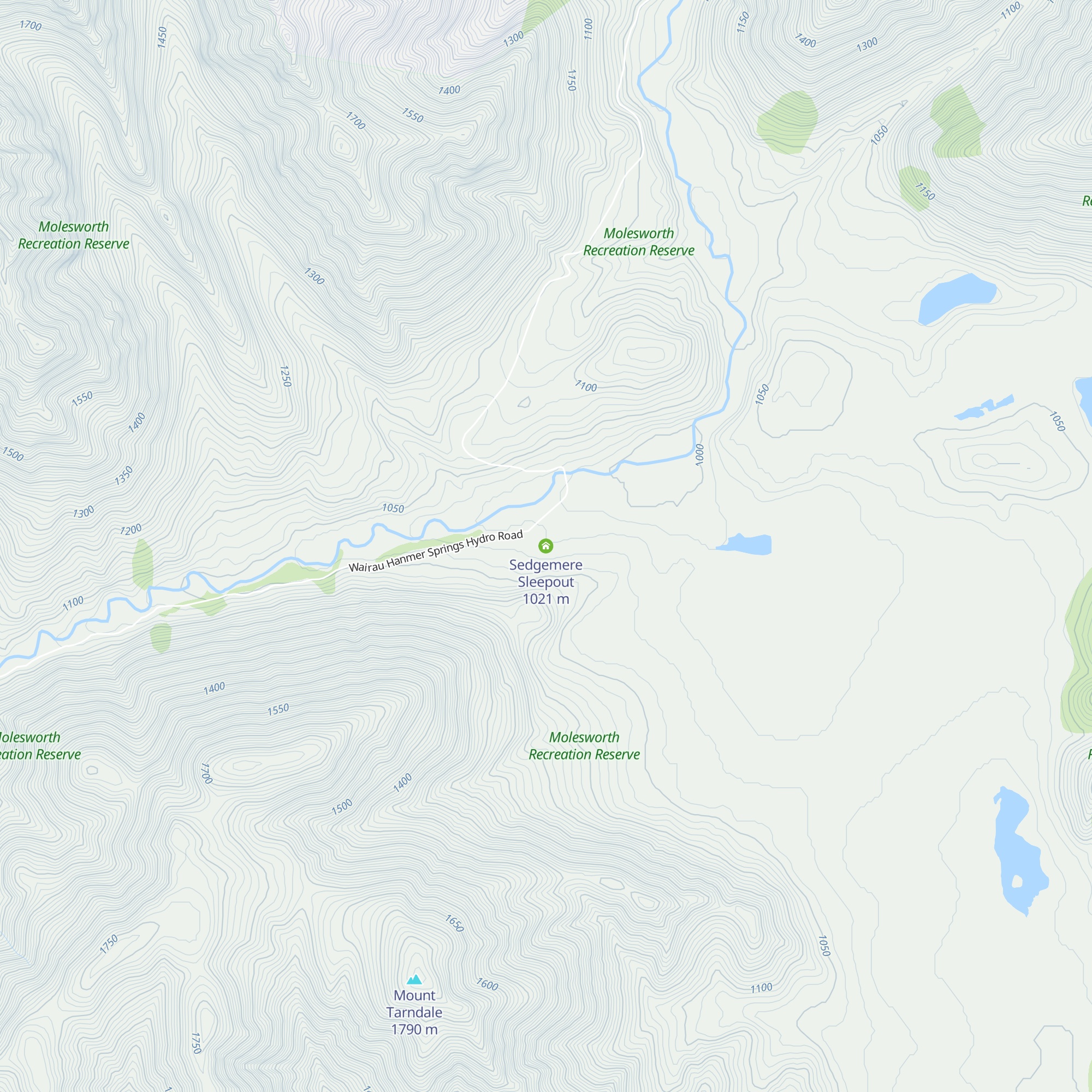 Sedgemere Sleepout map