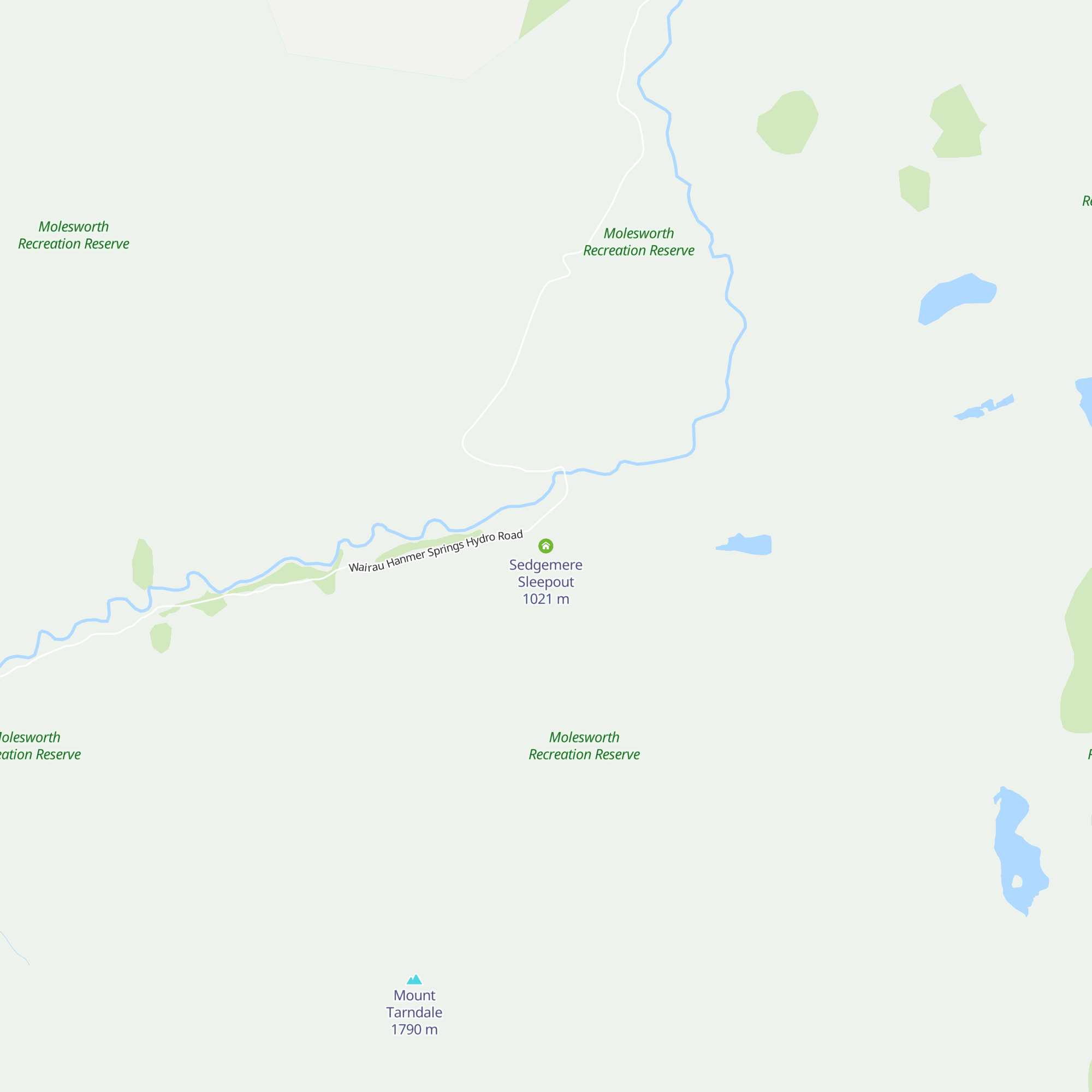 Sedgemere Sleepout map