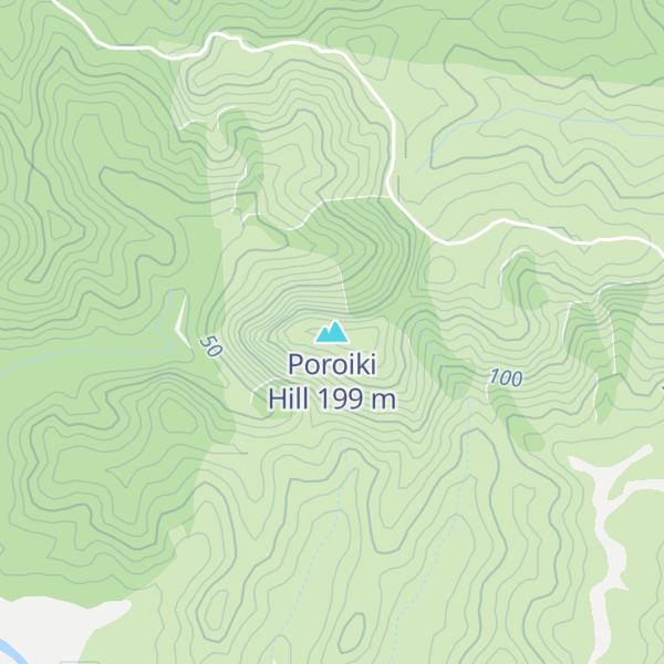 Map of Poroiki Hill