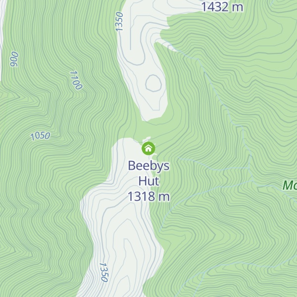 Map of Beebys Hut