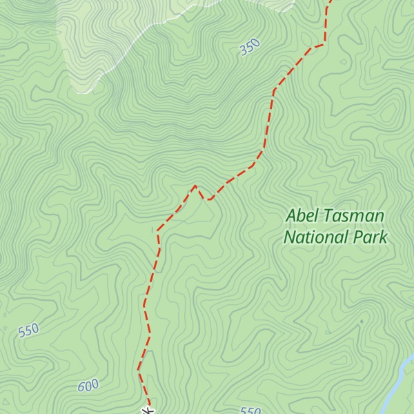 Map of Awapoto Hut
