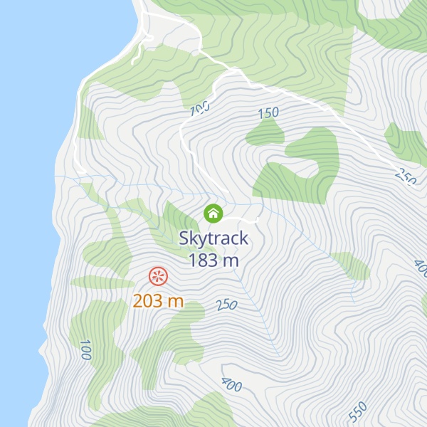 Map of Skytrack