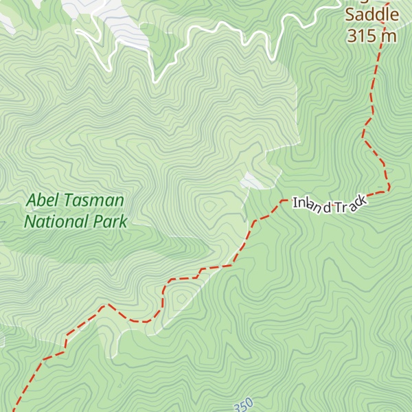 Map of Centre Peak