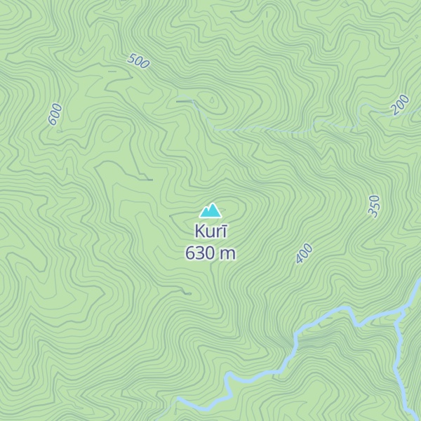 Map of Kurī