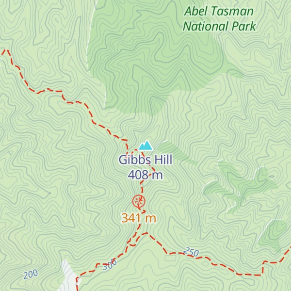 Map of Gibbs Hill