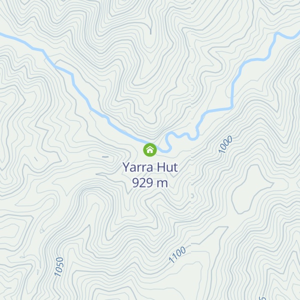 Map of Yarra Hut