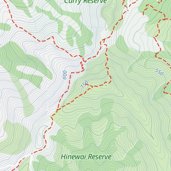 Map of Stony Bay Peak