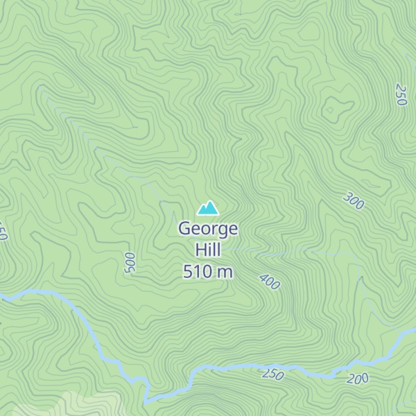 Map of George Hill