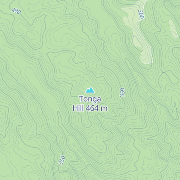 Map of Tonga Hill