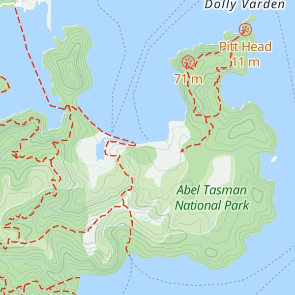 Map of Anchorage Hut