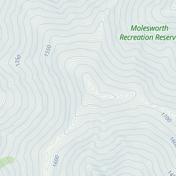 Map of Mount Giles