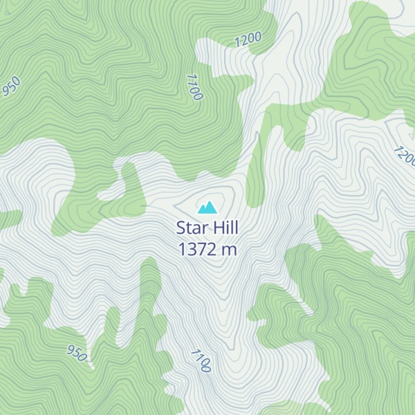 Map of Star Hill