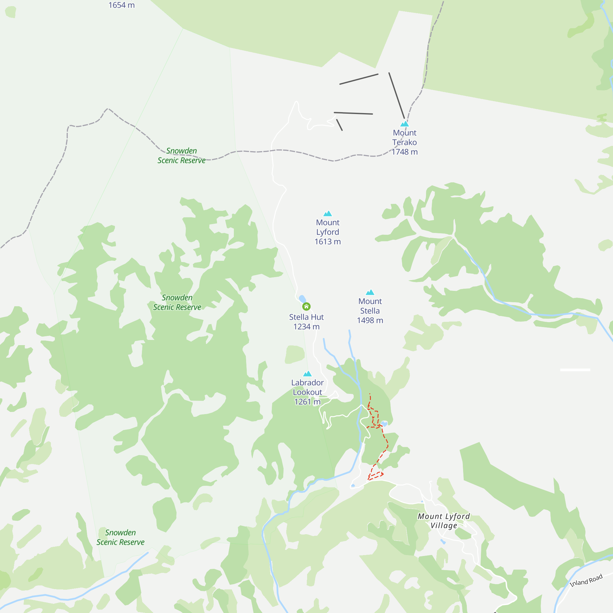 Stella Hut map