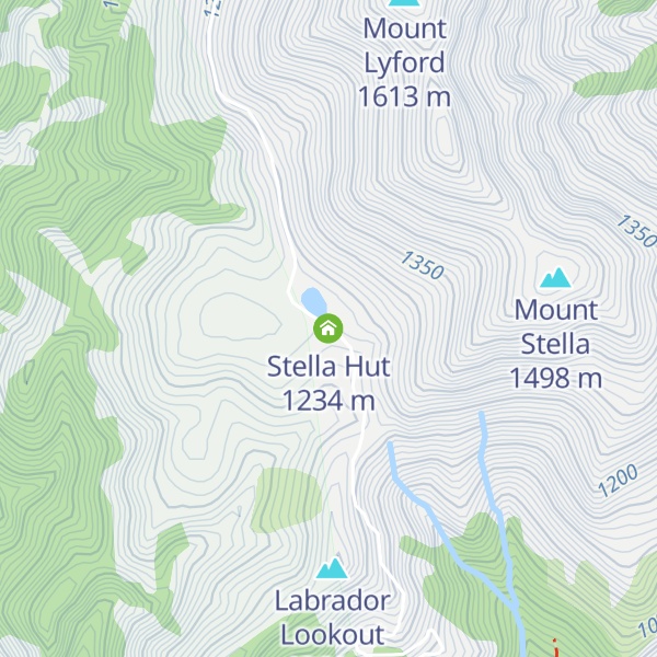 Map of Stella Hut