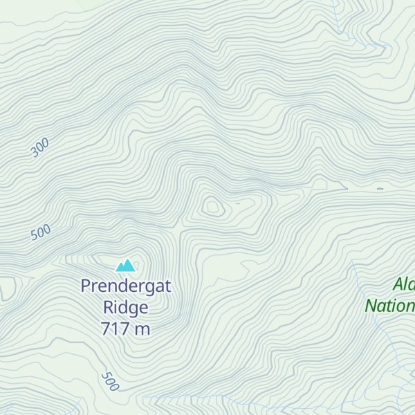 Map of Cold Mountain