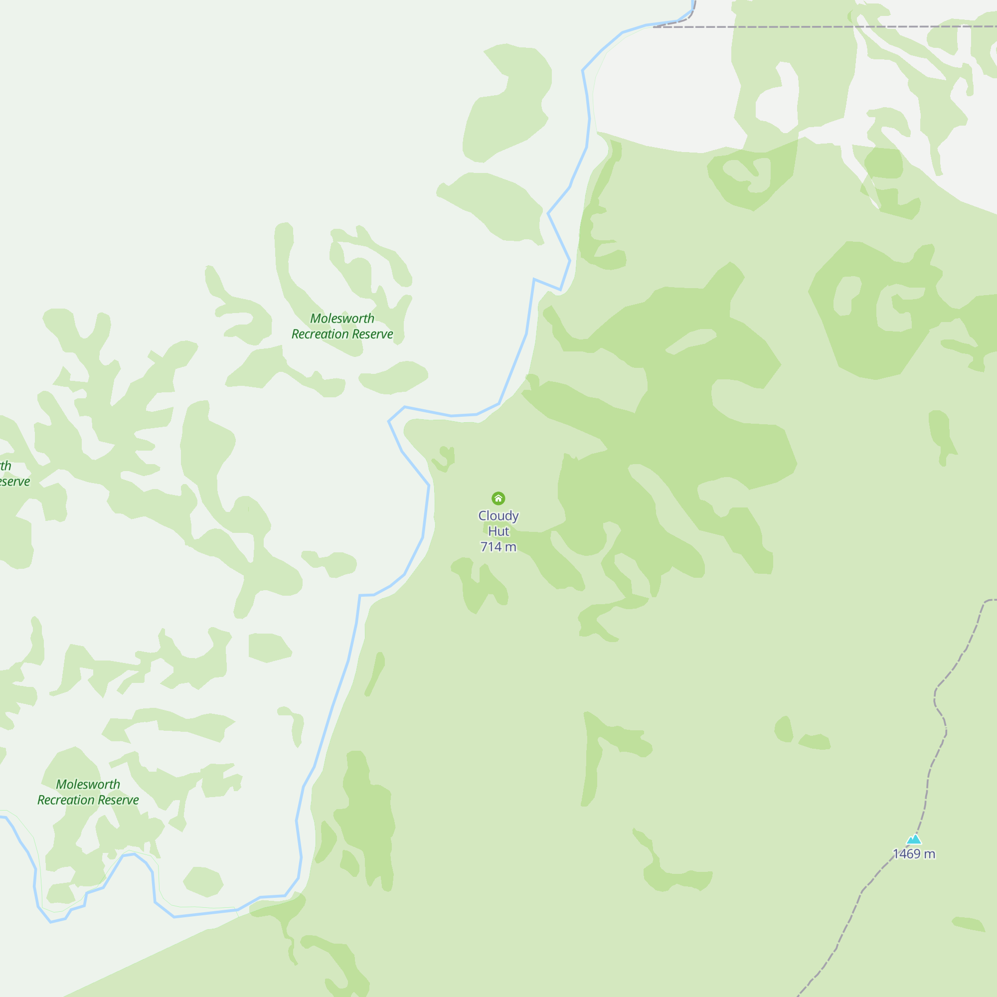 Cloudy Hut map