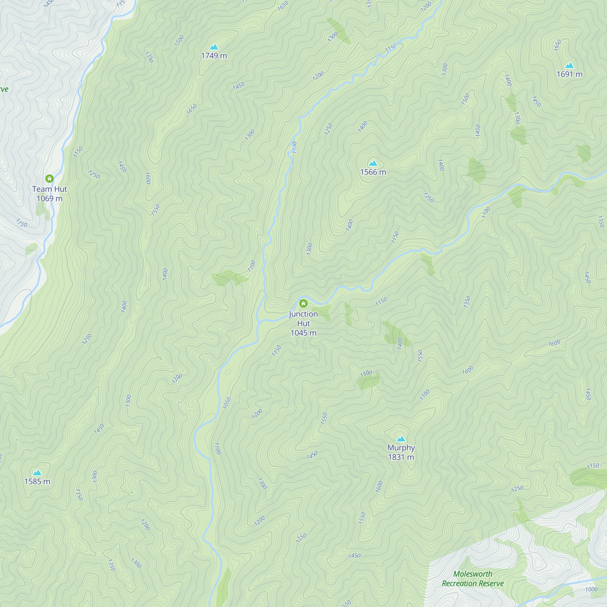 Junction Hut map