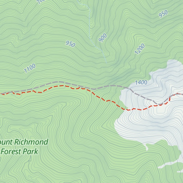 Map of Mt Rintoul Hut