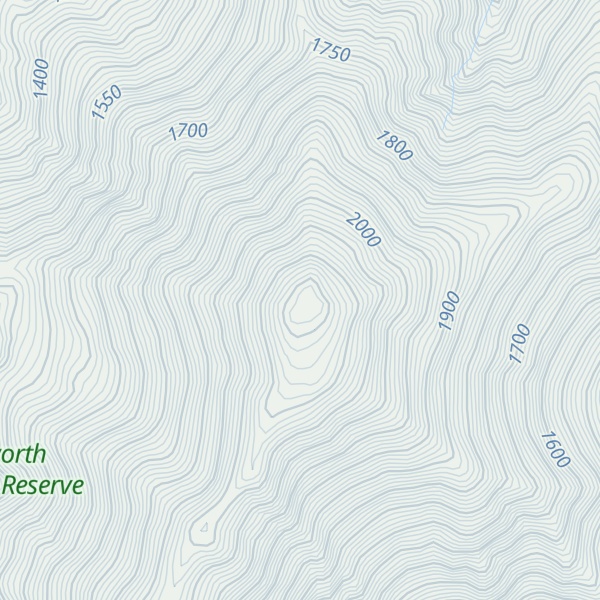 Map of Dillon Cone