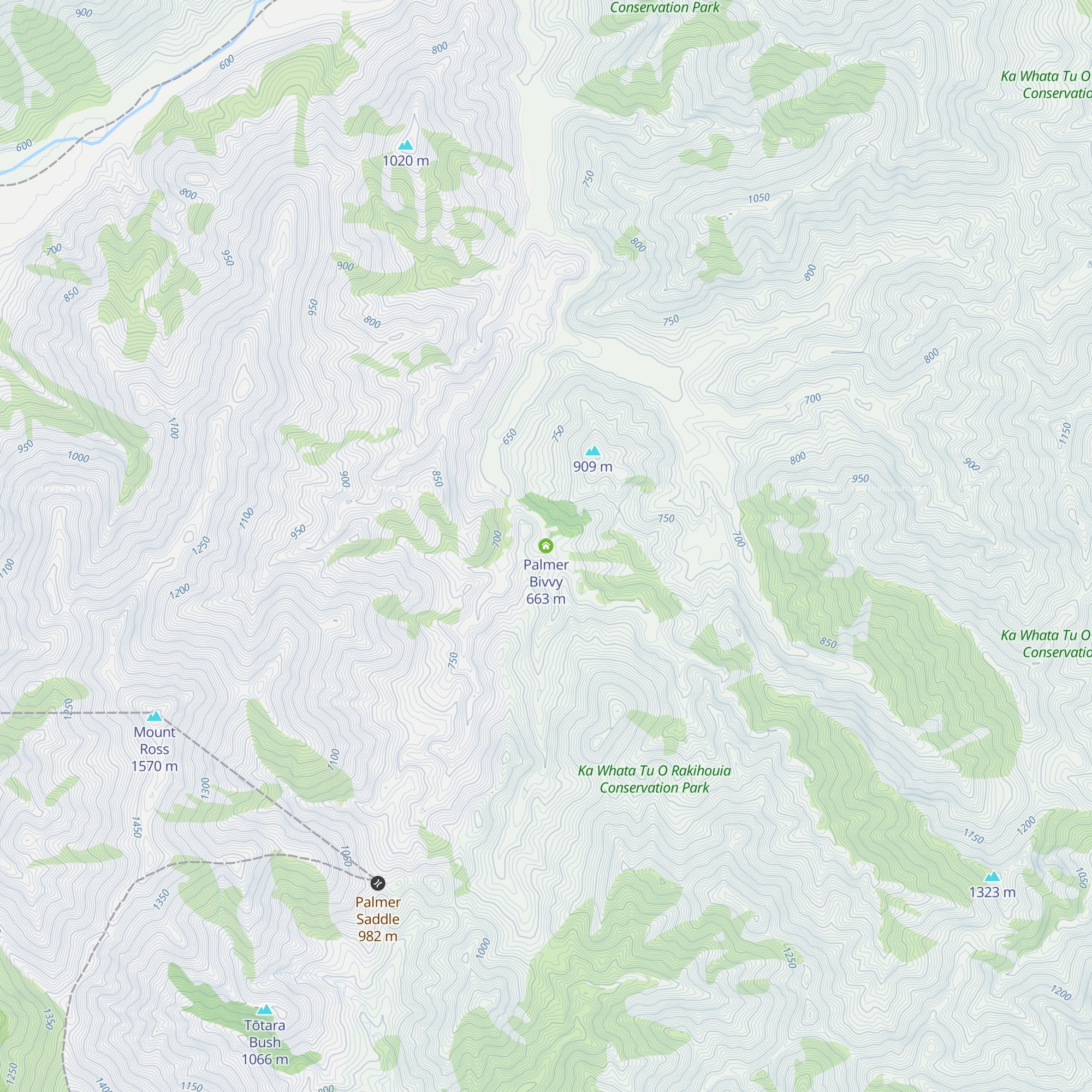 Palmer Bivvy map