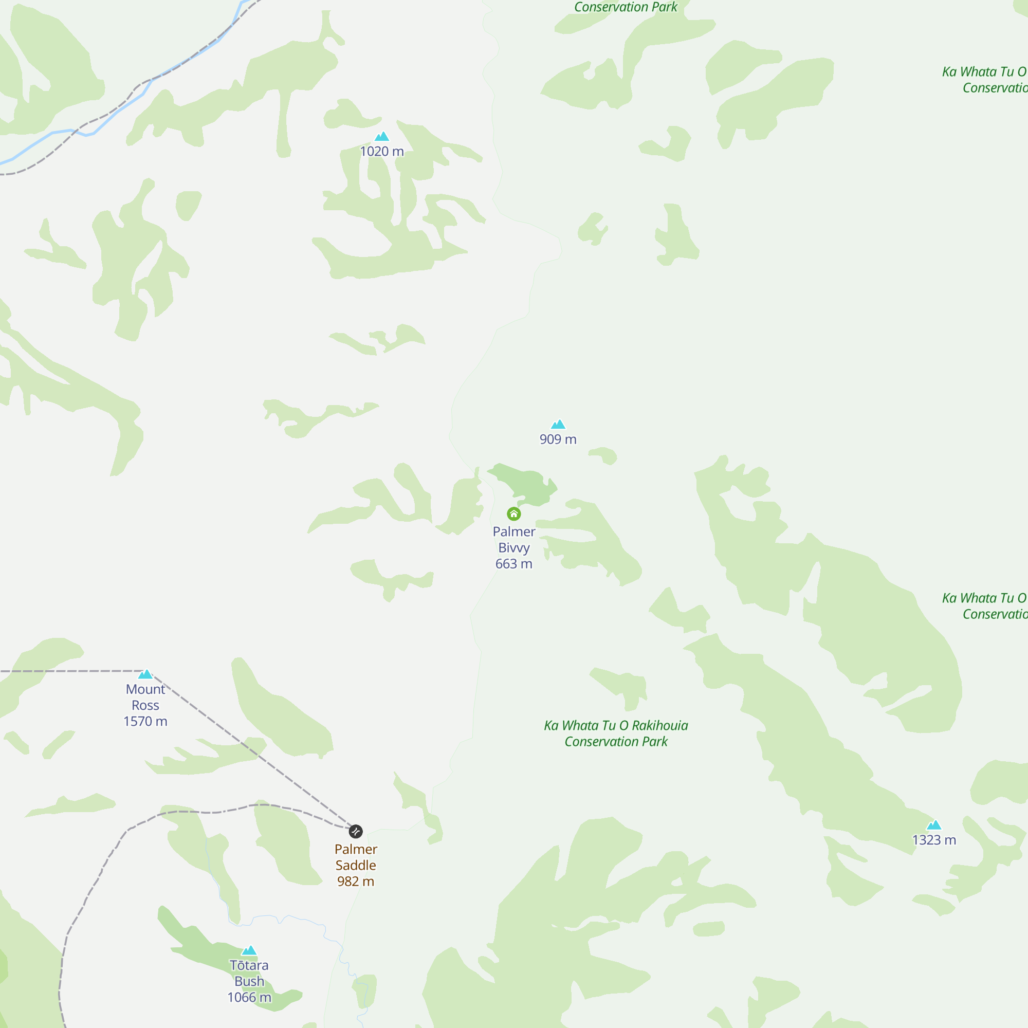 Palmer Bivvy map