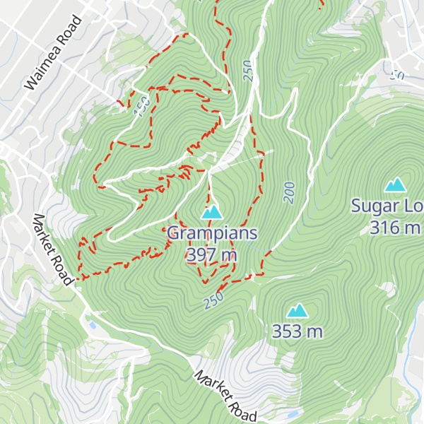 Map of Grampians