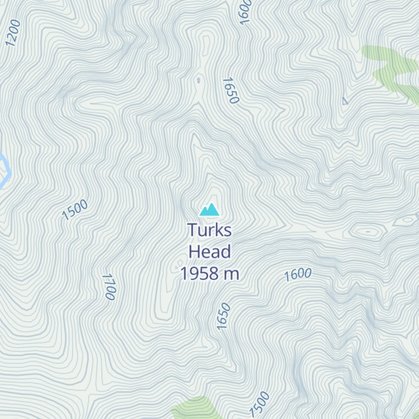 Map of Turks Head