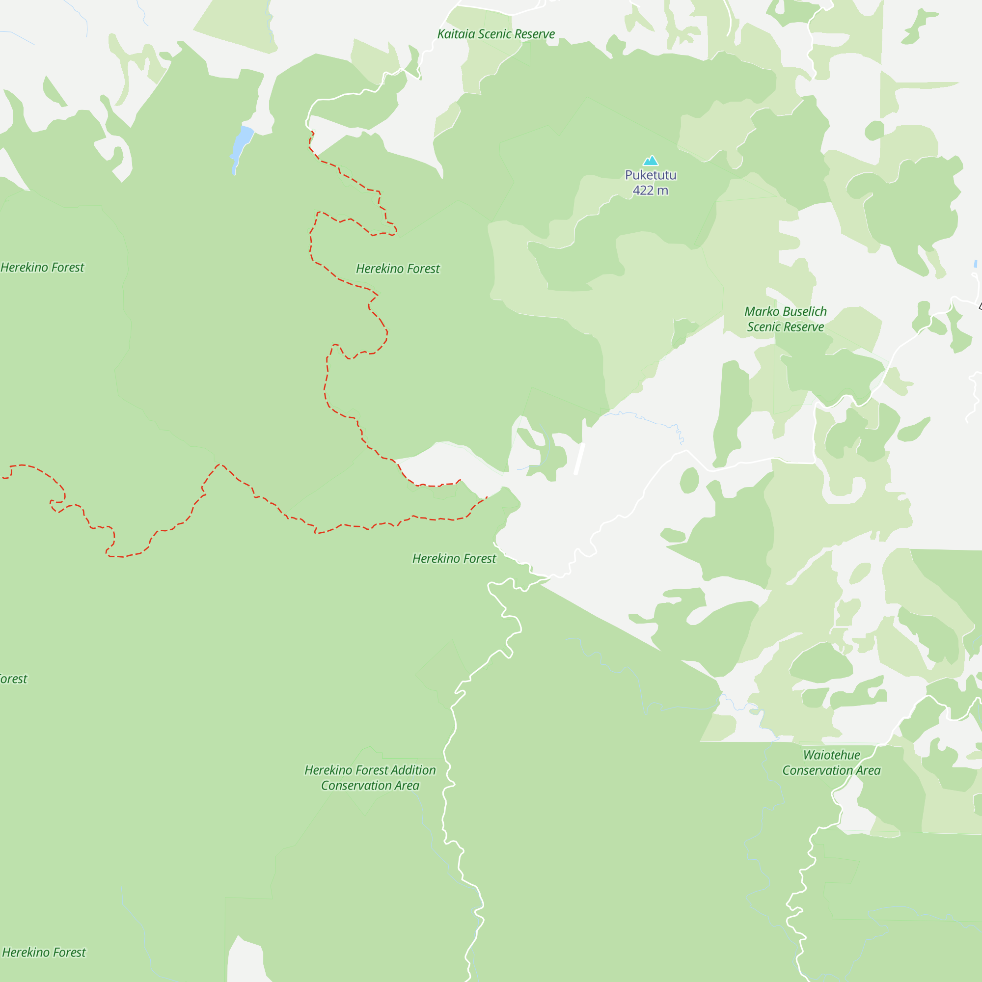 Tramper's Inn map