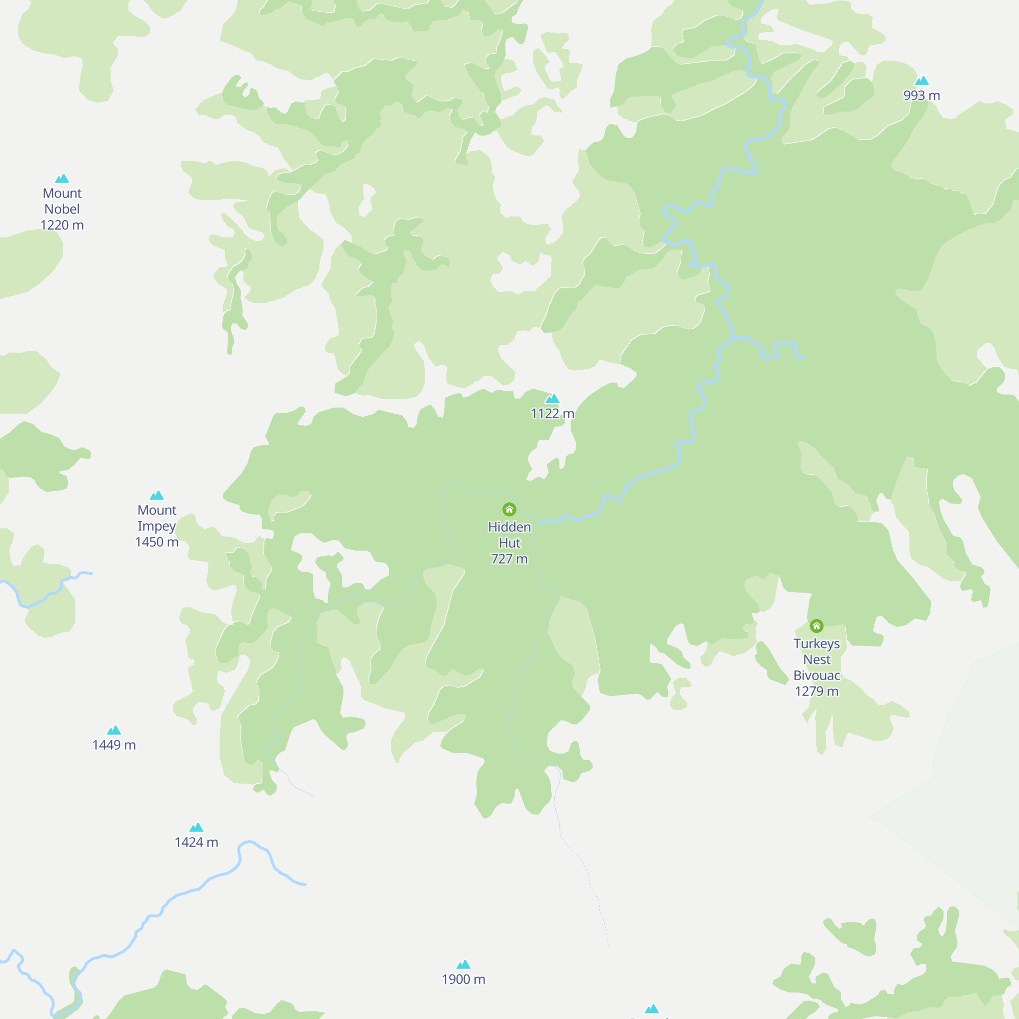 Hidden Hut map
