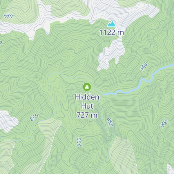Map of Hidden Hut