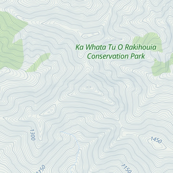 Map of Mount Horrible