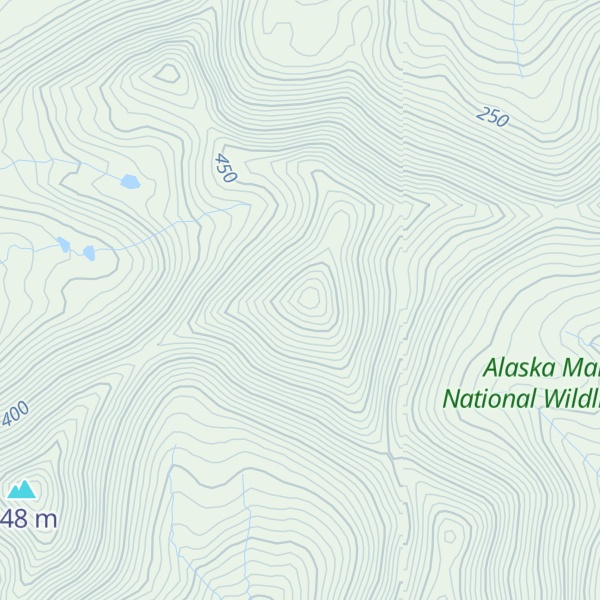 Map of Matthews Mountain
