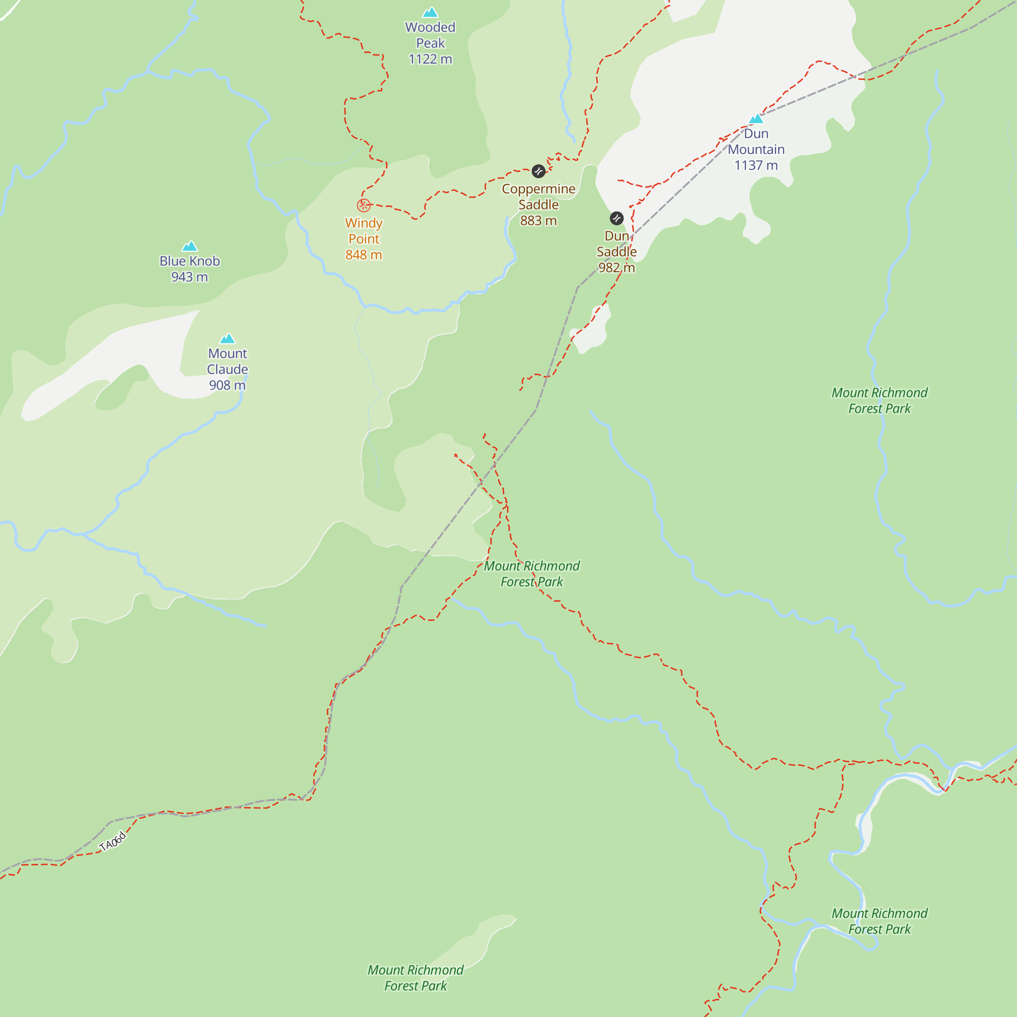 Rocks Hut map