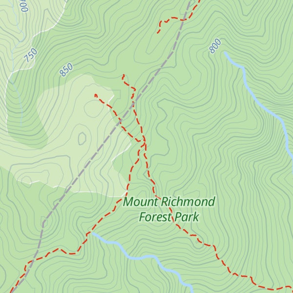 Map of Rocks Hut