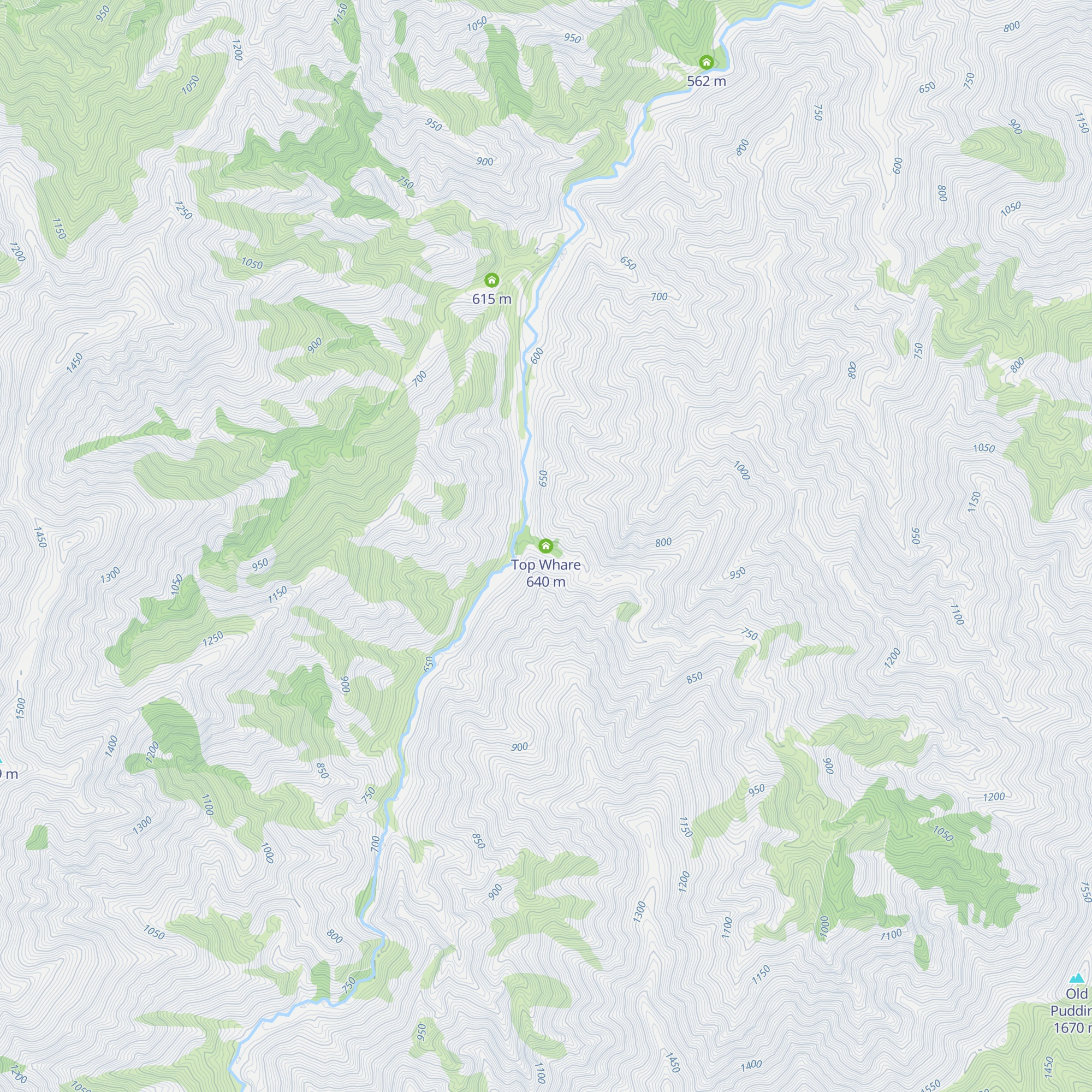 Top Whare map