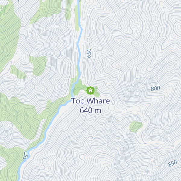 Map of Top Whare