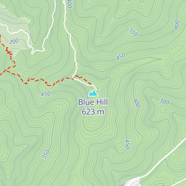 Map of Blue Hill