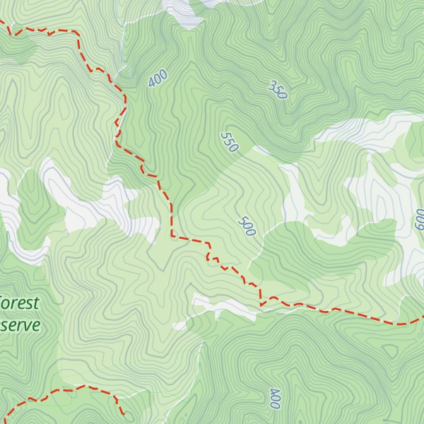 Map of Frampton's Hut