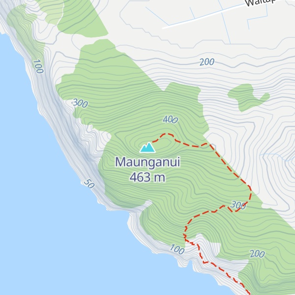 Map of Maunganui