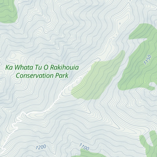 Map of Mount Fyffe