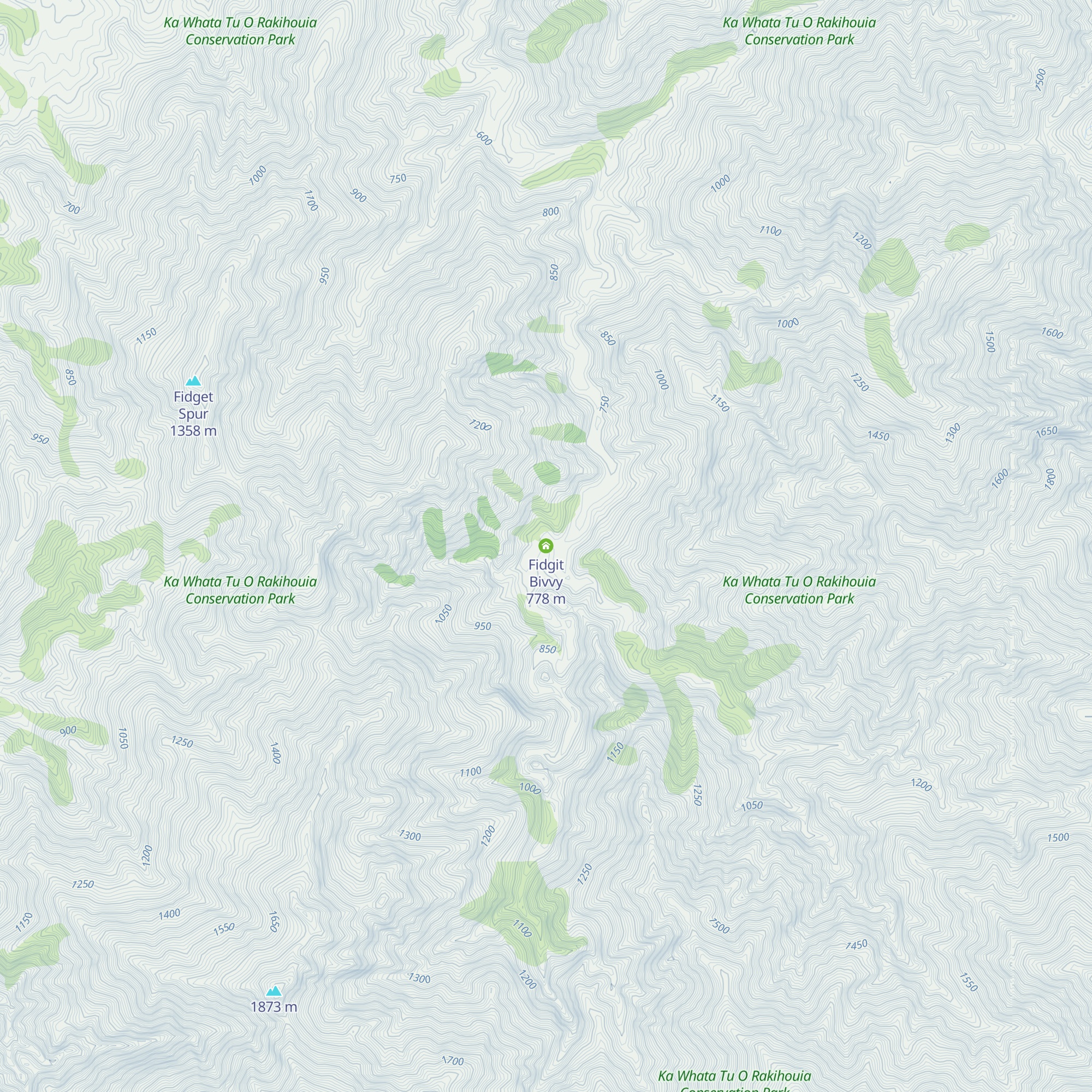 Fidgit Bivvy map