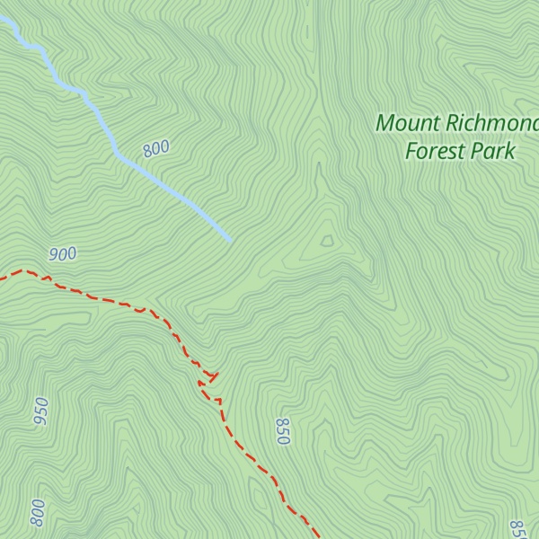 Map of Fosters Hut