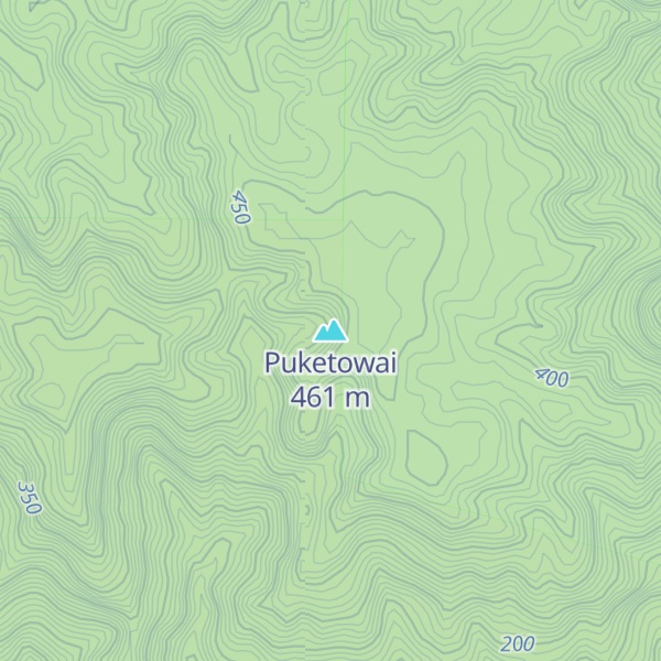 Map of Puketowai