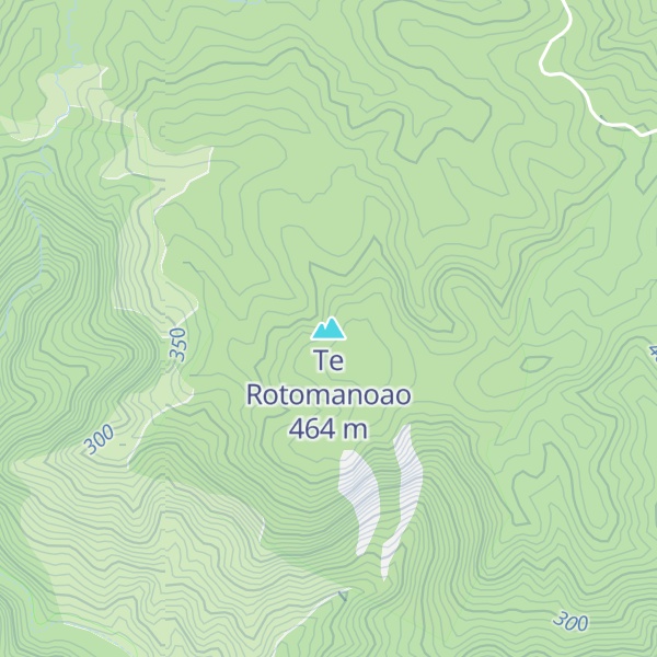 Map of Te Rotomanoao