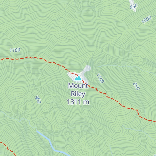 Map of Mount Riley
