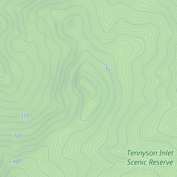 Map of Matapehe Peak