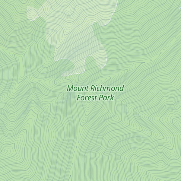 Map of Mount Rutland